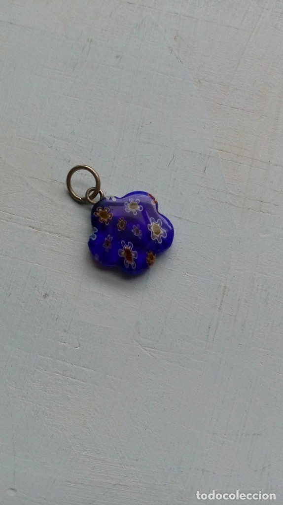 Joyeria: COLGANTE CRISTAL DE MURANO Y PLATA - Foto 4