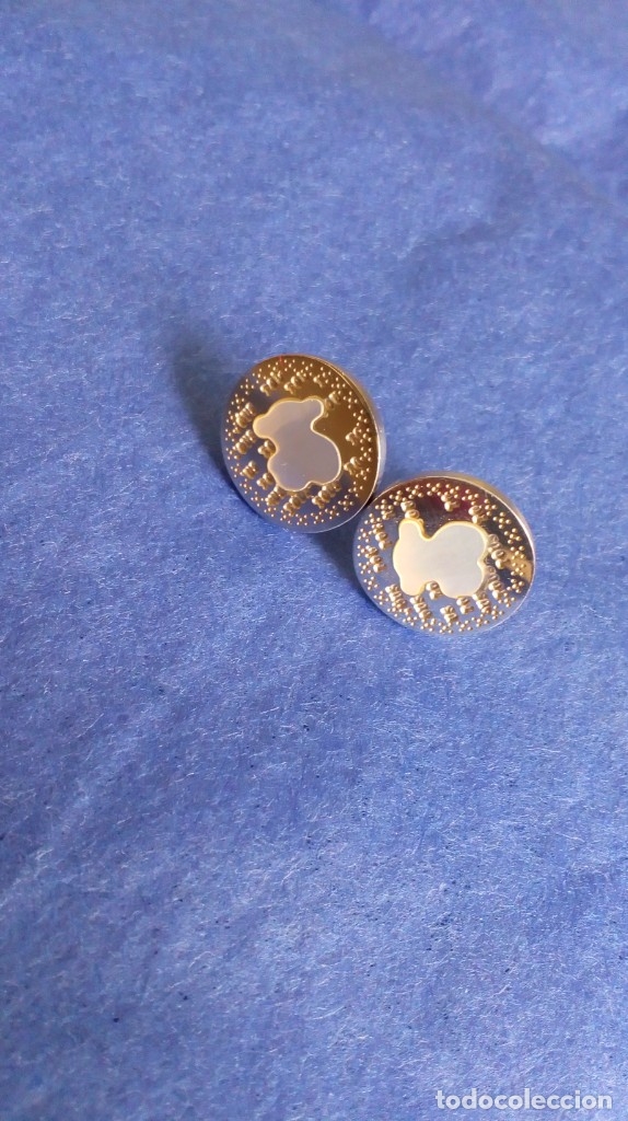 Joyeria: Pendientes acero-n&aacute;car - Foto 1
