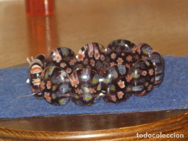 Joyeria: PULSERA DE CRISTAL DE MURANO MILLEFIORI - Foto 2