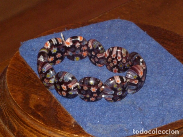 Joyeria: PULSERA DE CRISTAL DE MURANO MILLEFIORI - Foto 5