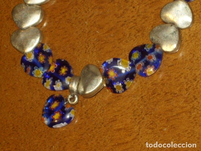 Joyeria: PULSERA DE CRISTAL MILLEFIORI,CORAZONES. - Foto 5