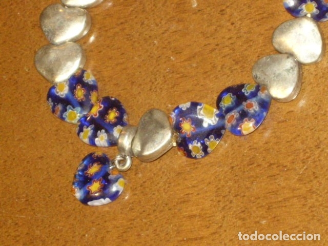 Joyeria: PULSERA DE CRISTAL MILLEFIORI,CORAZONES. - Foto 6