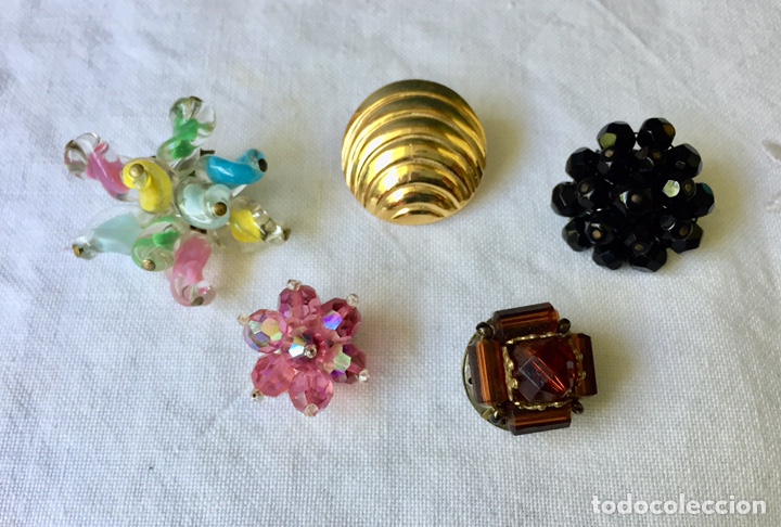 Joyeria: Lote de pendientes sueltos vintage - Foto 1