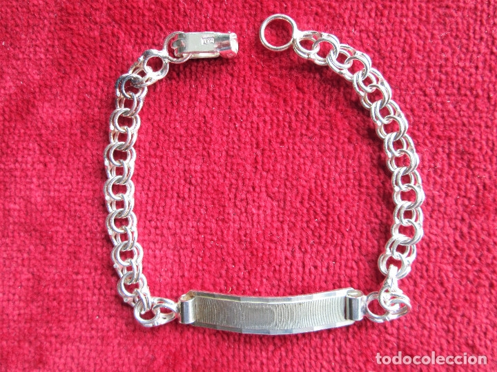 Joyeria: PULSERA DE PLATA - ESCLAVA - PUNZONADA 7 Gr. - Foto 1