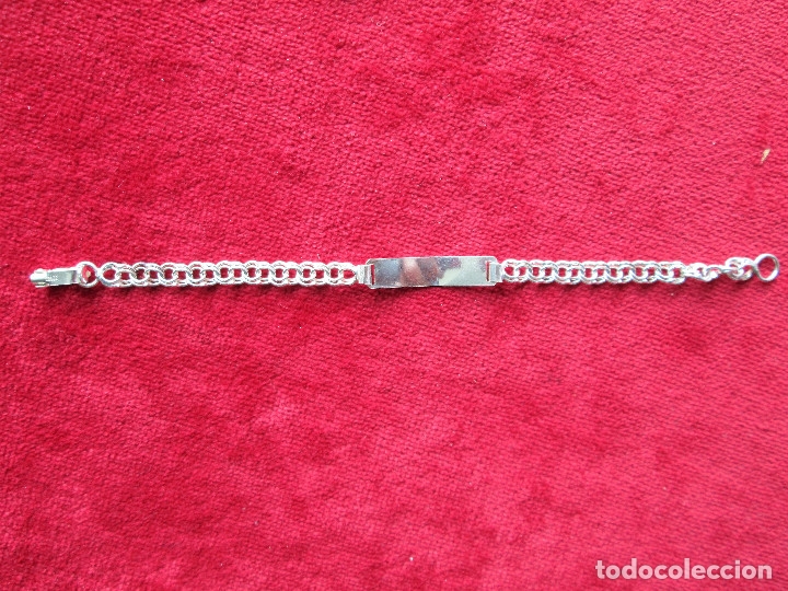 Joyeria: PULSERA DE PLATA - ESCLAVA - PUNZONADA 7 Gr. - Foto 3