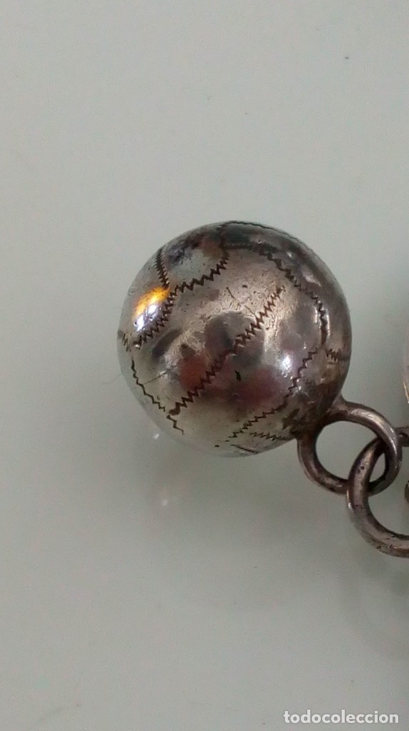 Joyeria: PULSERA DE PLATA DE MONEDAS TROQUELADAS Y DIJES - Foto 9