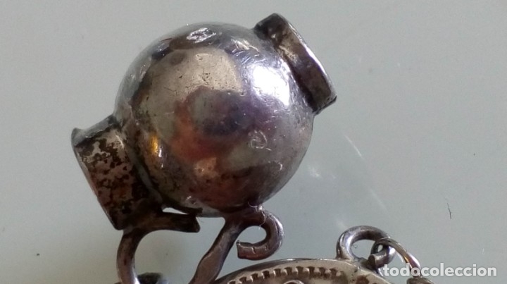 Joyeria: PULSERA DE PLATA DE MONEDAS TROQUELADAS Y DIJES - Foto 14