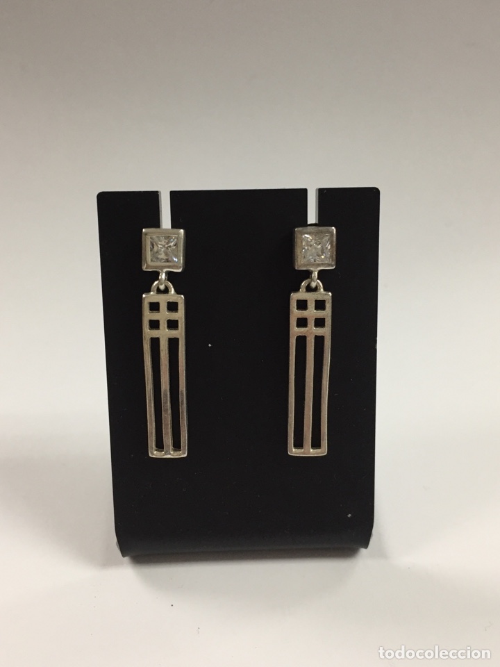 Joyeria: Pendiente de plata y circonitas /P24 - Foto 2