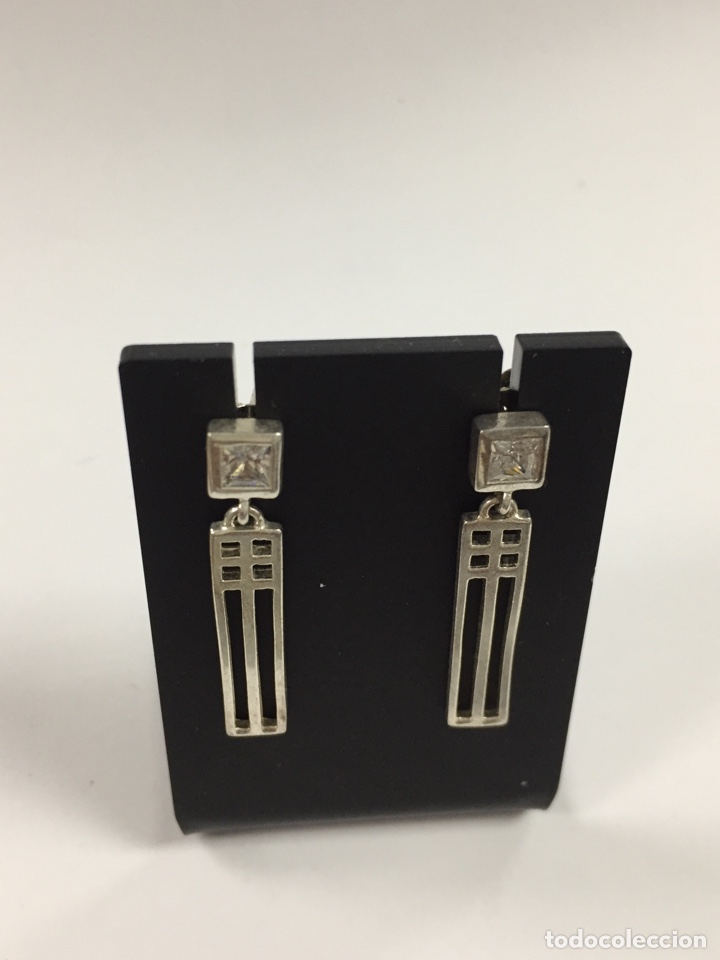 Joyeria: Pendiente de plata y circonitas /P24 - Foto 4