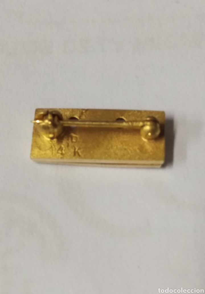 Joyeria: BROCHE INSIGNIA DE ORO 14 K (2) - Foto 2
