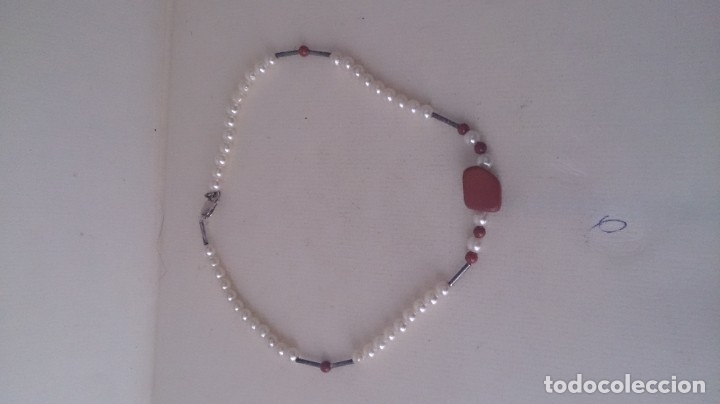 Joyeria: Collar perlas piedra plata 925 - Foto 1