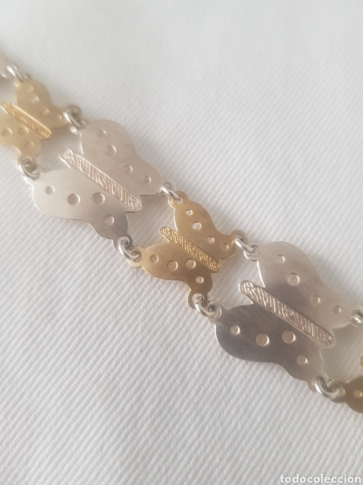 Joyeria: #448 PULSERA MARIPOSAS PLATA 925 18cm - Foto 1
