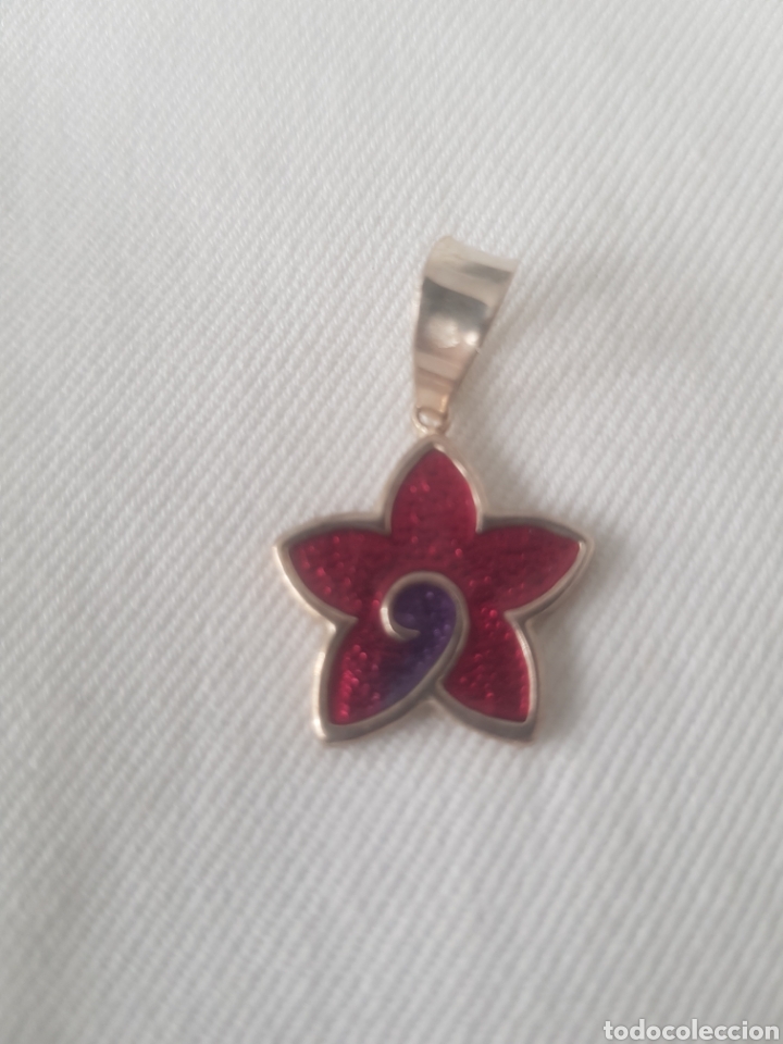 Joyeria: #76 Colgante plata 925 tipo flor - Foto 1
