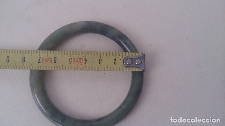 Joyeria: Pulsera antigua de JADE r&iacute;gida - Foto 2