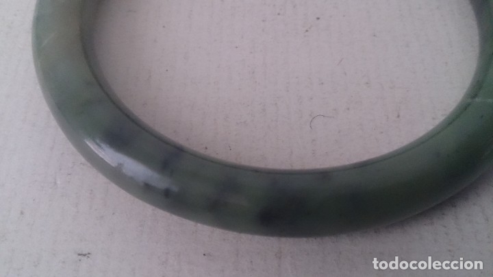 Joyeria: Pulsera antigua de JADE r&iacute;gida - Foto 4