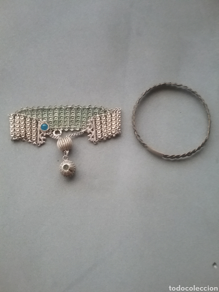 Joyeria: Pareja de pulseras antiguas - Foto 2