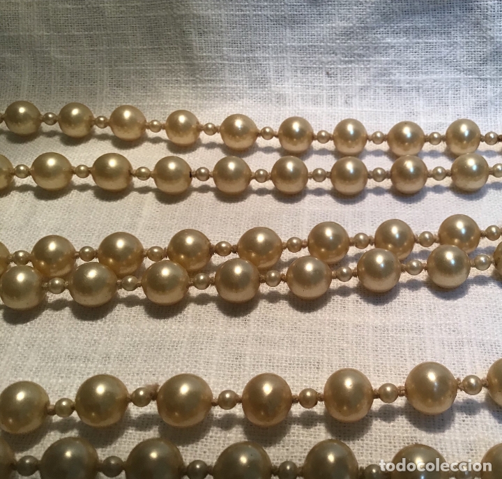 Joyeria: ANTIGUO COLLAR DE PERLAS - Foto 2