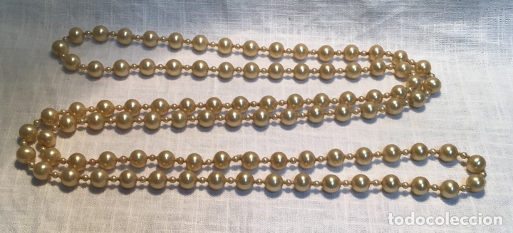 Joyeria: ANTIGUO COLLAR DE PERLAS - Foto 3