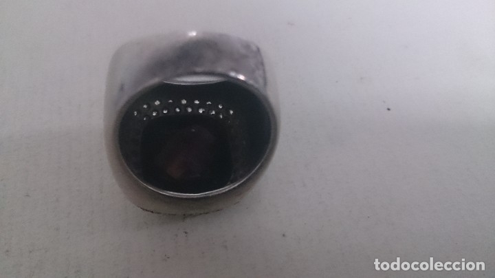 Joyeria: Anillo topacio brillantes y plata 925 - Foto 3