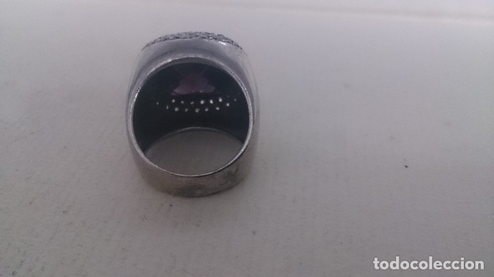 Joyeria: Anillo topacio brillantes y plata 925 - Foto 4