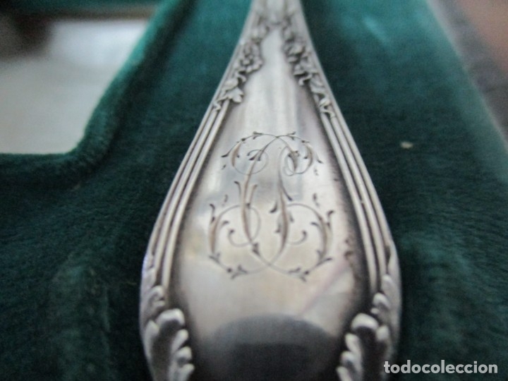 Joyeria: cubiertos y vaso plata de ley con estuche - Foto 5
