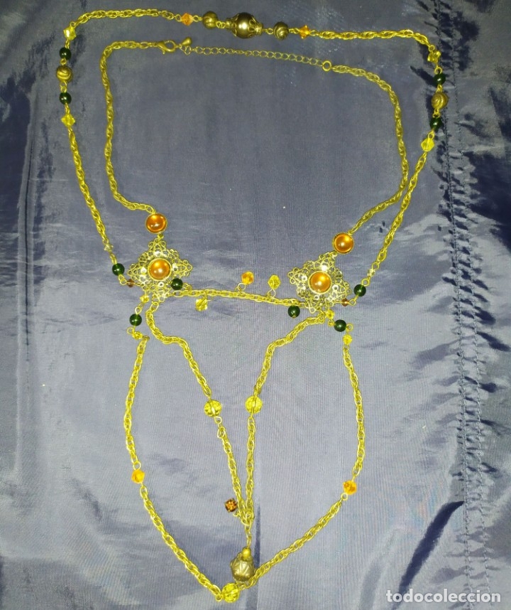 Joyeria: Collar plateado piedras decorativas - Foto 1