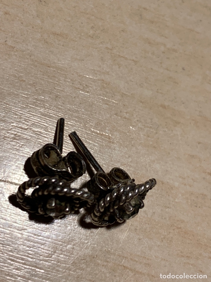 Joyeria: Bonita pareja de pendientes de plata - Foto 2