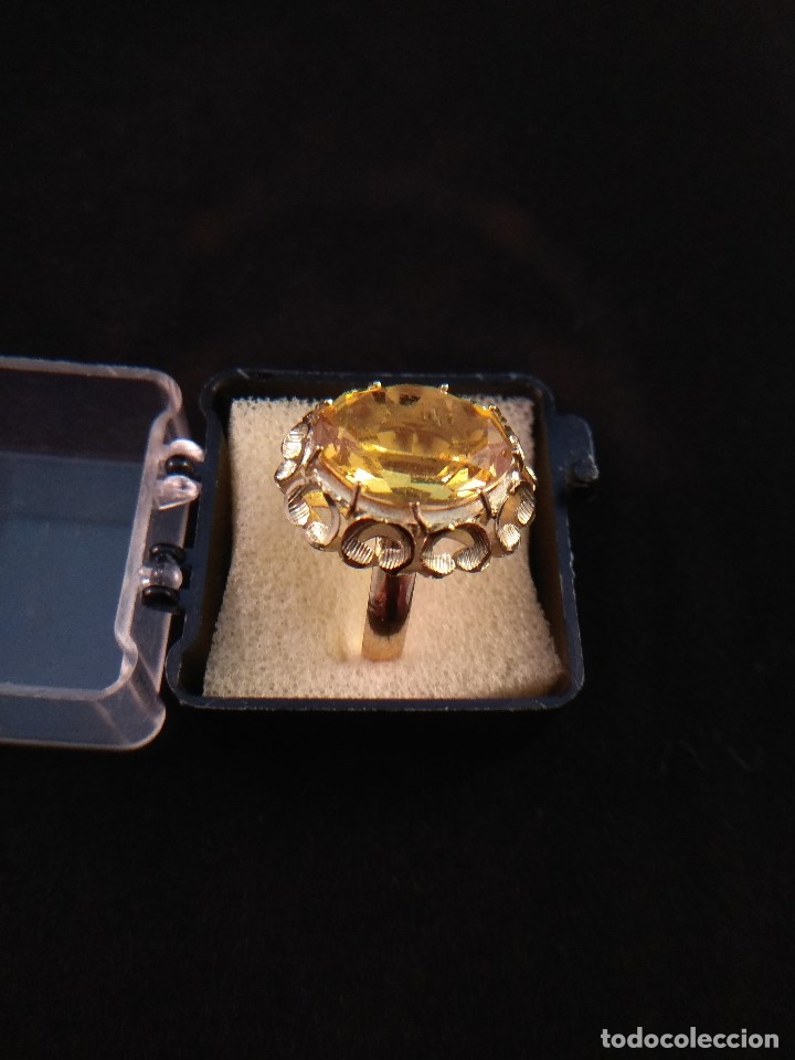 Joyeria: ORO 18 Kilates. Antiguo Anillo-Sortija. - Foto 6