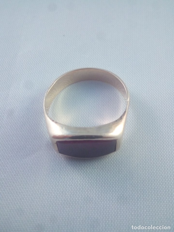 Joyeria: ORO 18 Kilates, Anillo-Sortija tipo sello. - Foto 7