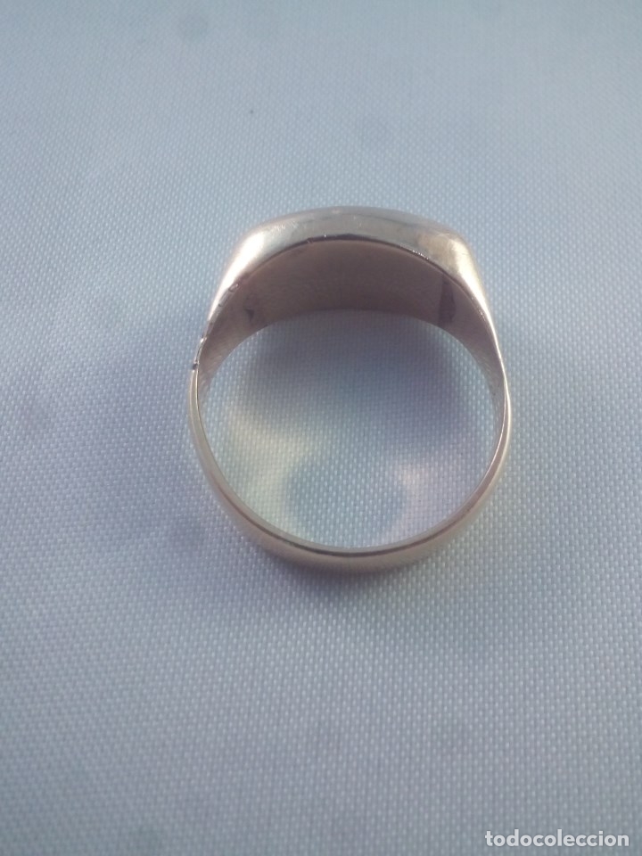 Joyeria: ORO 18 Kilates, Anillo-Sortija tipo sello. - Foto 8