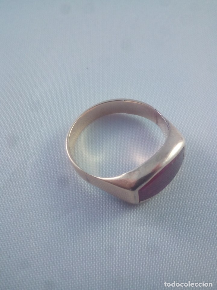 Joyeria: ORO 18 Kilates, Anillo-Sortija tipo sello. - Foto 9