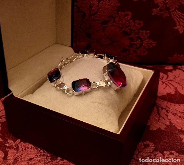 Joyeria: PULSERA CON TURMALINAS TALLADAS - 20 GRAMOS. - Foto 2