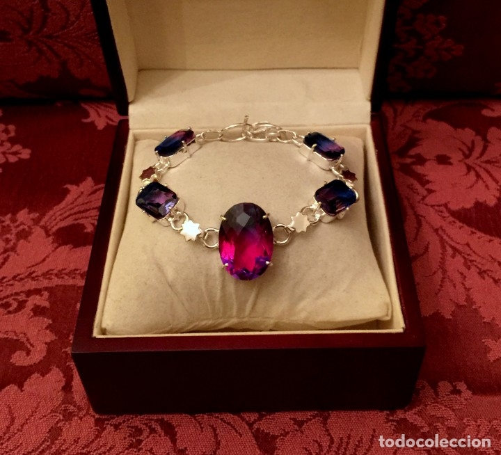 Joyeria: PULSERA CON TURMALINAS TALLADAS - 20 GRAMOS. - Foto 4