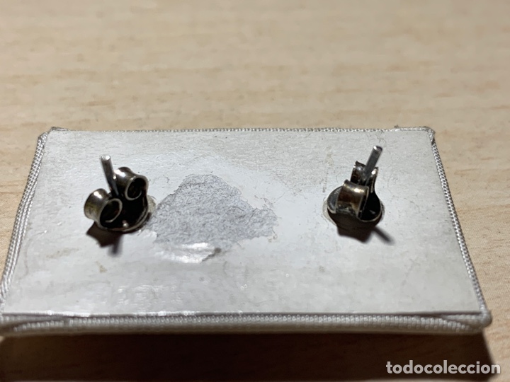 Joyeria: Pareja de pendientes plata de ley - Foto 3