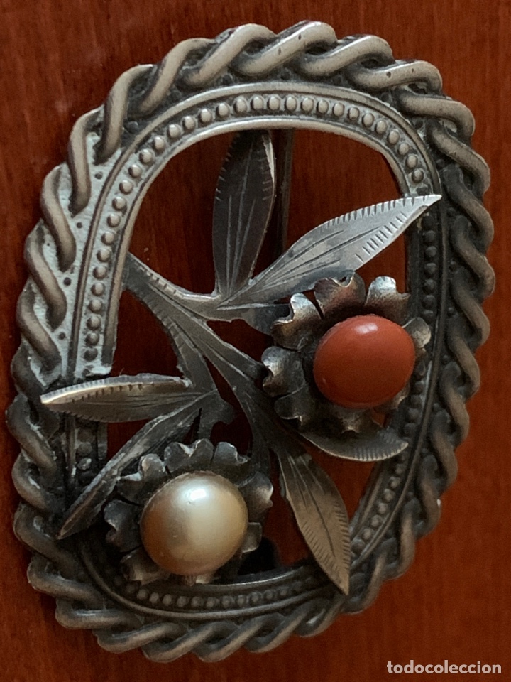Joyeria: Magn&iacute;fico broche Art-Dec&oacute; de plata - Foto 2