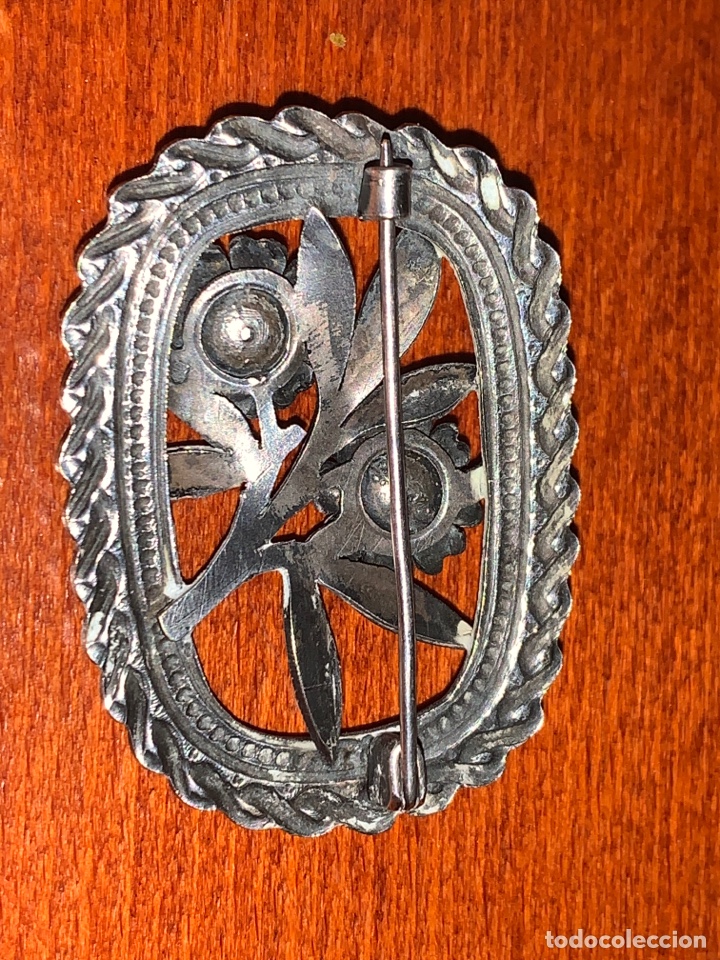 Joyeria: Magn&iacute;fico broche Art-Dec&oacute; de plata - Foto 3