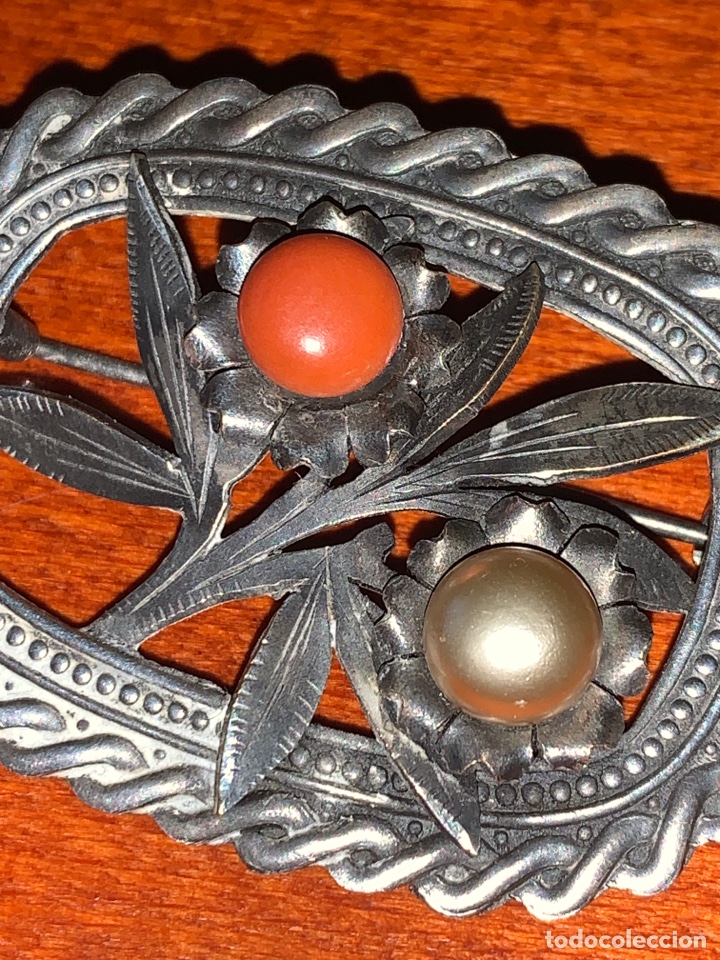 Joyeria: Magn&iacute;fico broche Art-Dec&oacute; de plata - Foto 4