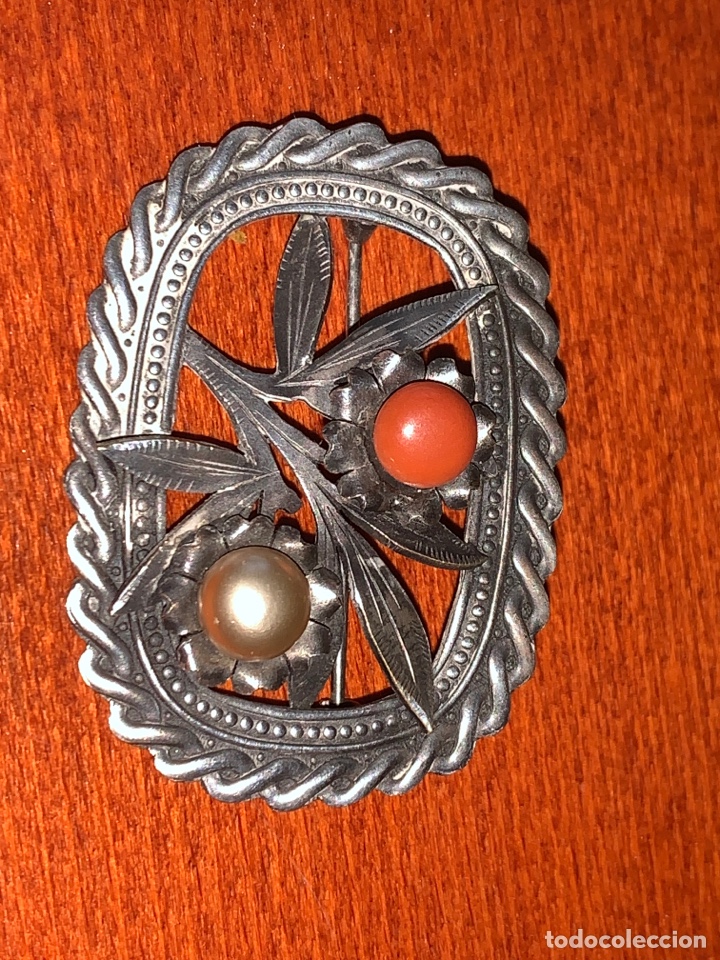 Joyeria: Magn&iacute;fico broche Art-Dec&oacute; de plata - Foto 1