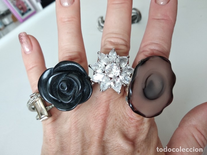 Joyeria: Lote de 8 anillos - Foto 2