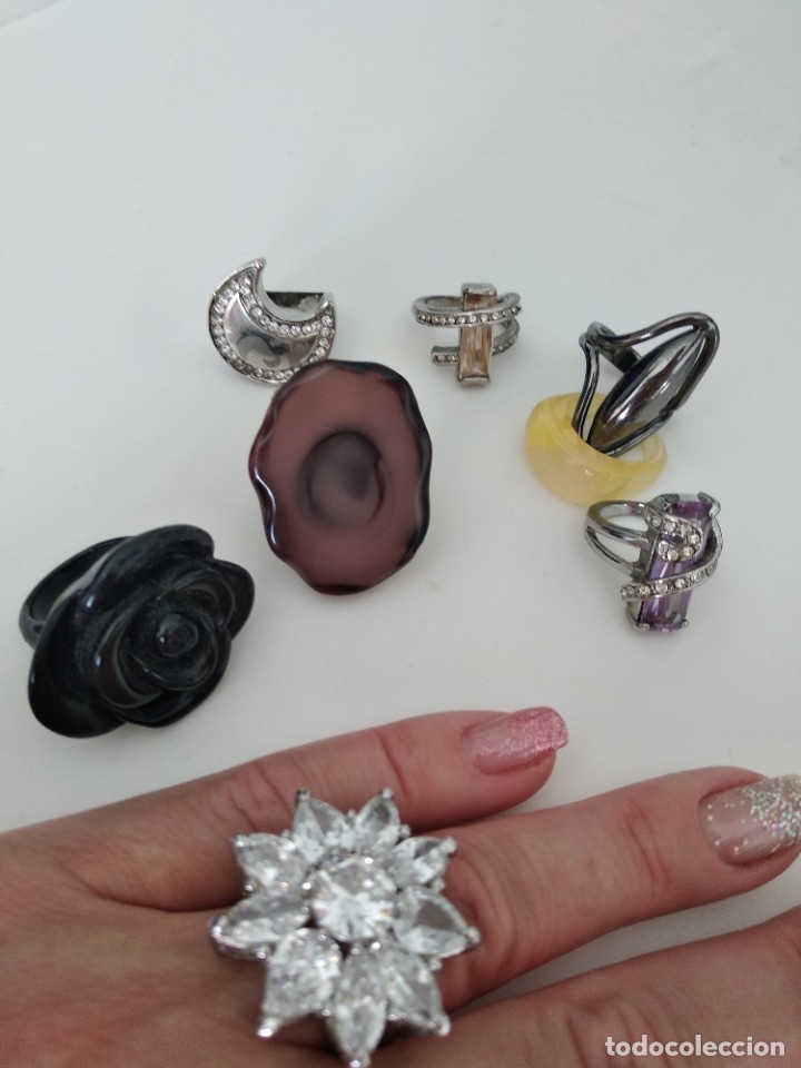 Joyeria: Lote de 8 anillos - Foto 4