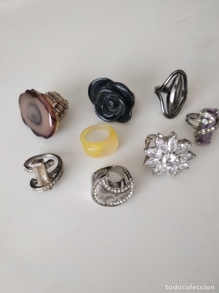 Joyeria: Lote de 8 anillos - Foto 5