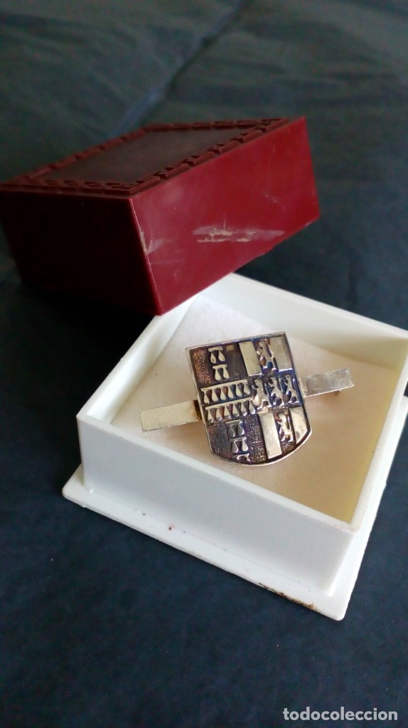 Joyeria: BROCHE DE PLATA CON ESCUDO - Foto 2