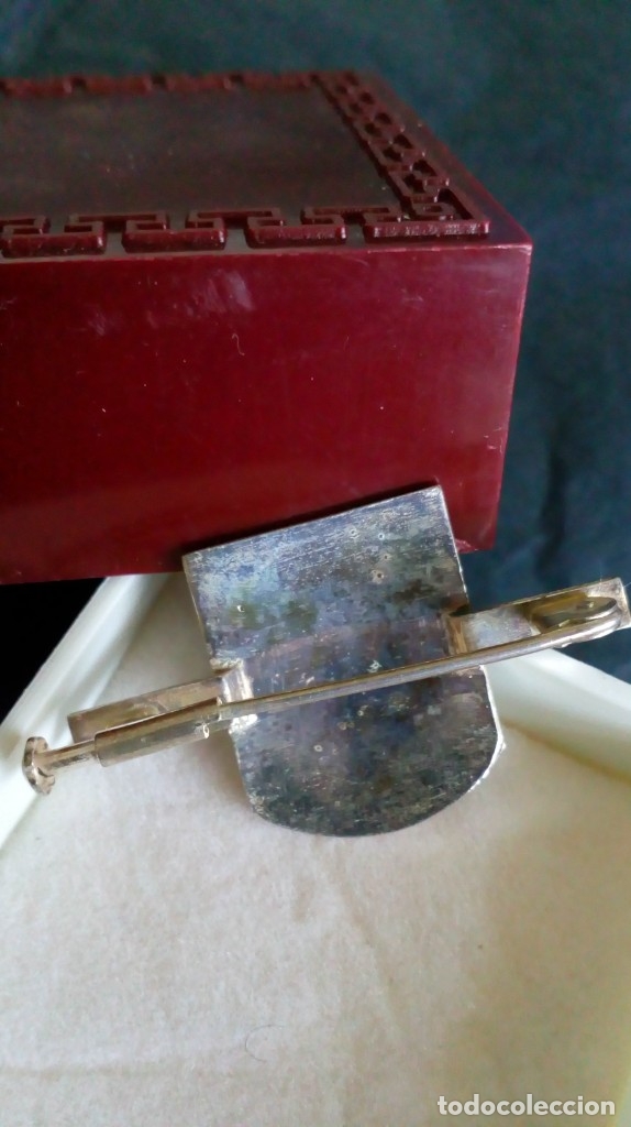Joyeria: BROCHE DE PLATA CON ESCUDO - Foto 4