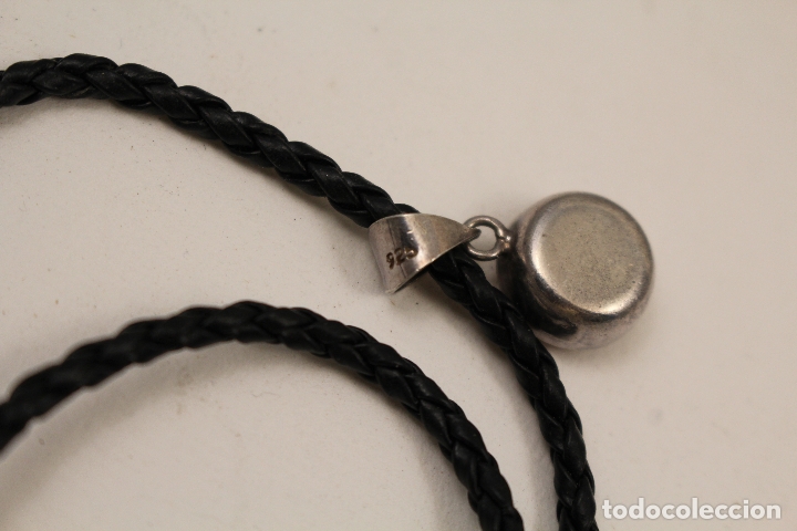 Joyeria: colgante de plata de ley con ambar - Foto 2
