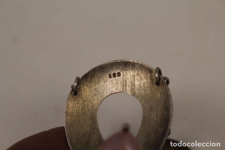 Joyeria: collar en plata de ley con cuarzo rosa - Foto 10