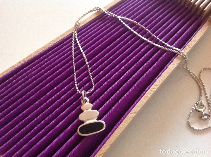 Joyeria: Colgante de plata y esmalte. - Foto 1