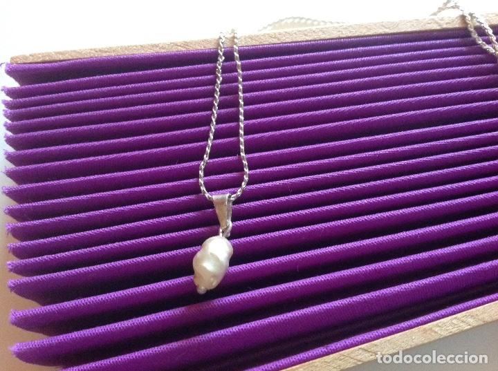 Joyeria: COLGANTE DE PLATA CON PERLA DE RIO - Foto 1