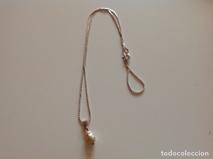 Joyeria: COLGANTE DE PLATA CON PERLA DE RIO - Foto 2