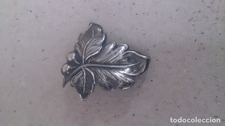 Joyeria: Colgante de plata 925 ( Hoja.) - Foto 1