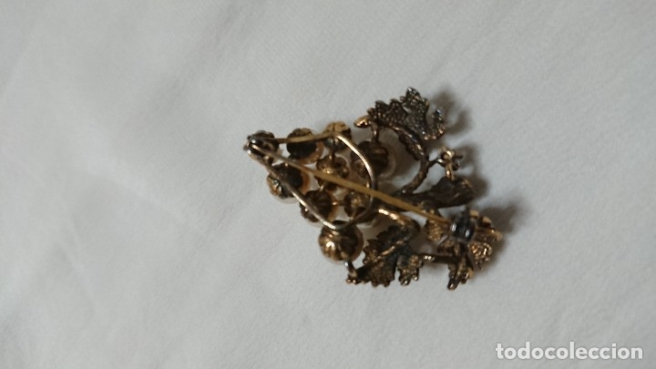 Joyeria: PRECIOSO BROCHE RACIMO PLATA - Foto 3